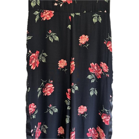 Nobody's Child (Topshop) Rose Print Jumpsuit - Picture 5 of 11